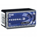 Federal Small Game 22 WMR HP 50gr
