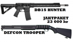 Jaktpaket DB15 Hunter & Defcon Trooper