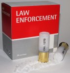 Less Lethal Law Enforcement Kaliber 12 Polyethylene