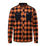 Vildmarksskjorta i flanell, P4H Orange