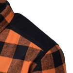 Vildmarksskjorta i flanell, P4H Orange
