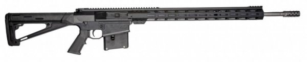 AR-vapen i 30-06, 17HMR, 6.5 Grendel och 450 Bushmaster.
