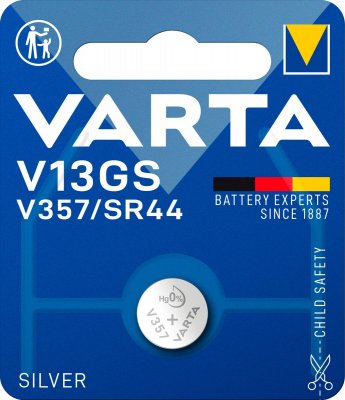 Batteri V357/SR44 silveroxidbatteri 1,5V
