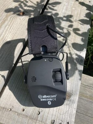 Hörselskydd EM030B - Bluetooth Svart