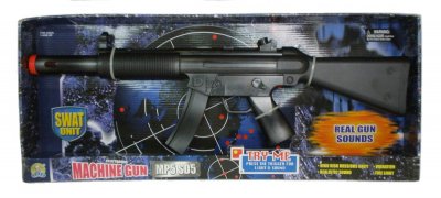 MP5 SD5 elektoniskt maskingevär med ljud och ljus