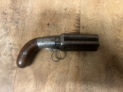 5-pipig Mariette Breveté Pepperbox-Licensfri