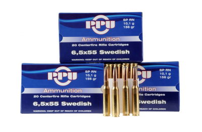 Prvi Partizan 6,5x55 SP RN 156gr