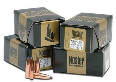 Nosler Partition 6,5mm (.264") 140 grain 50-pack