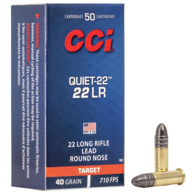 CCI Rimfire 22l.r. Quiet 40gr