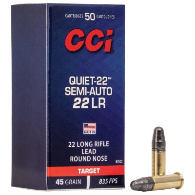 CCI Rimfire 22 LR Semi-Auto Quiet 45gr