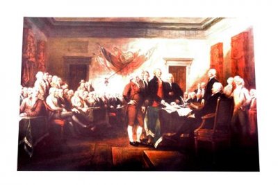 The Declaration of Independence Print