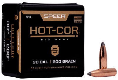 Speer Hot-Cor 30 cal. (.308") 200gr HCSP