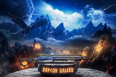 Defcon Walker Custom- Pumphagel med extra allt