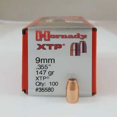 Hornady XTP 9mm (.355") 147 gr 100 st